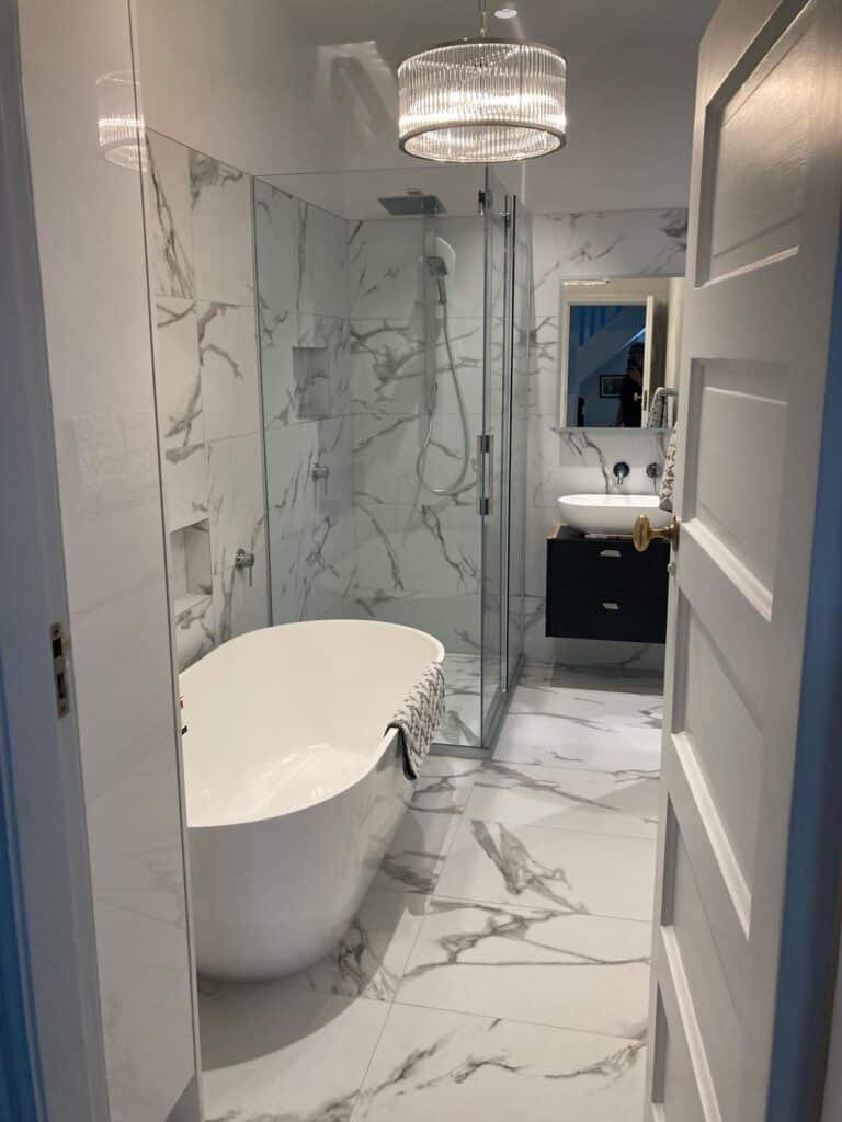 newly renovated bathroom in Newlands