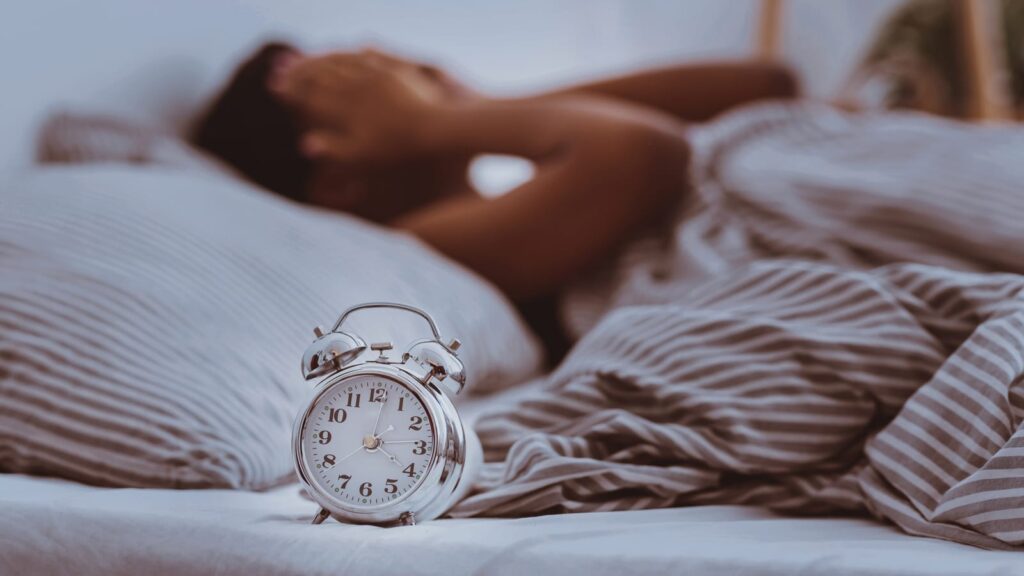 person who can't sleep
